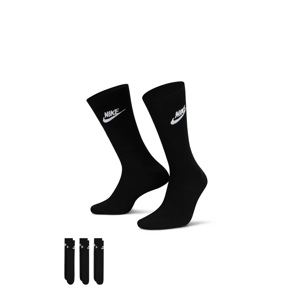 CHAUSSETTES SPORTSWEAR EVERYDAY ESSENTIAL CREW NOIR