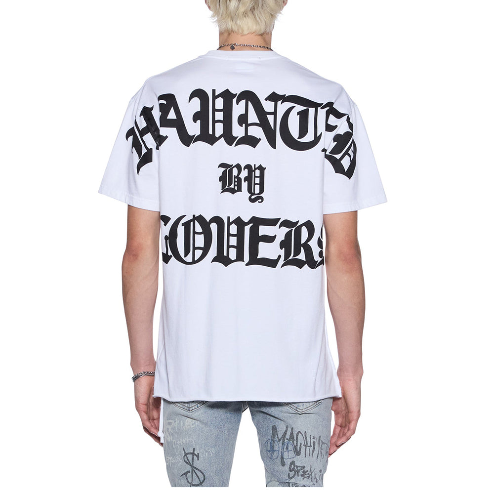 HAUNTED BIGGIE SHORT SLEEVE TEE WHITE