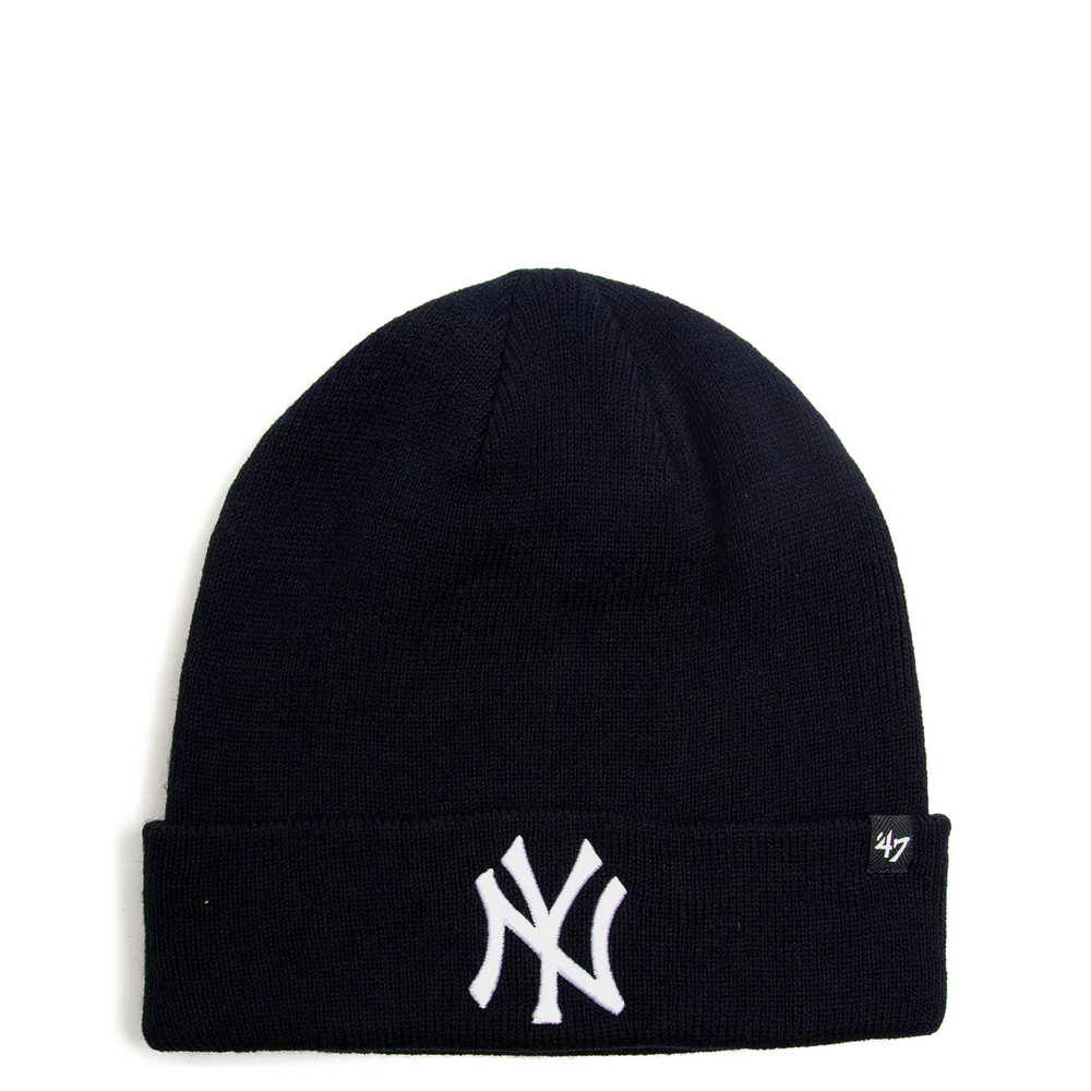 GORRO DE PUNTO CON PUÑOS ALZADOS NEW YORK YANKEES