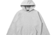 CLASSIC SMALL LOGO HOODIE HEATHER GREY