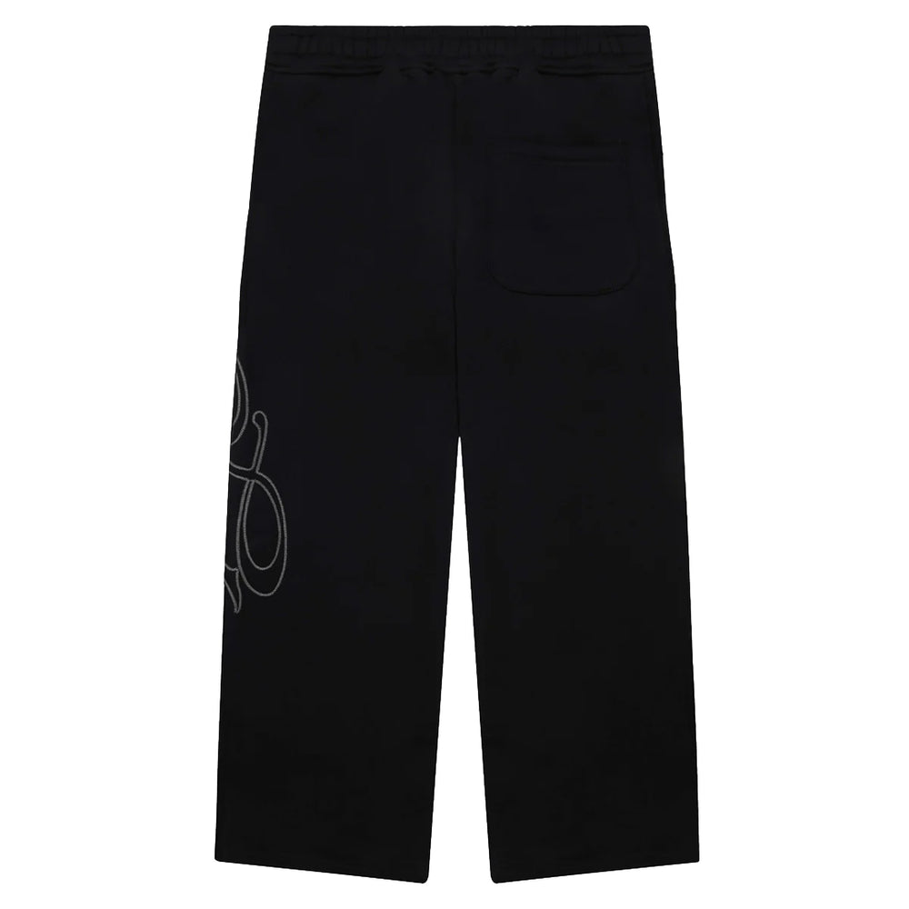 SIGNATURE WIDE PANT BLACK/ GREY