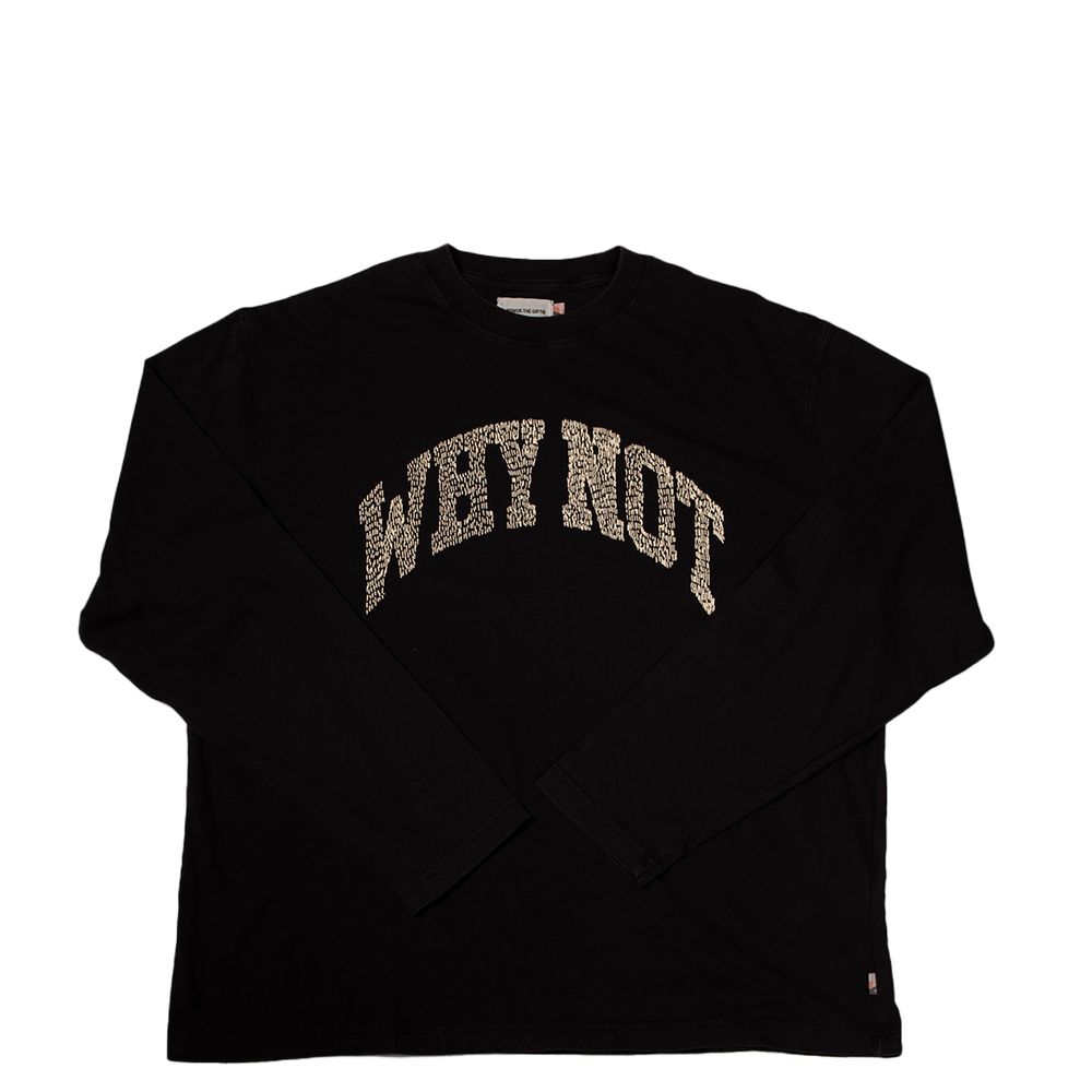 WHY NOT LONG SLEEVE TEE