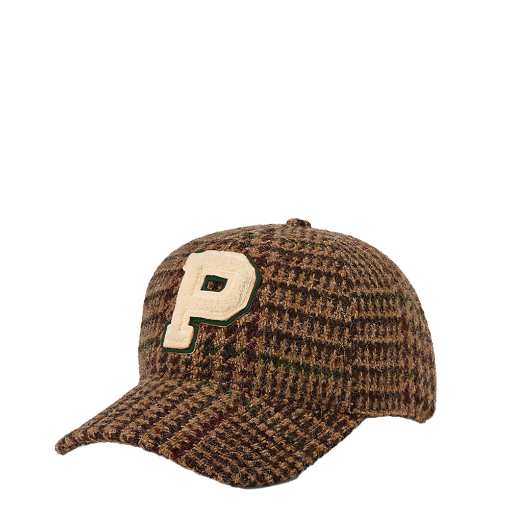 GLEN PLAID TWEED BALL CAP