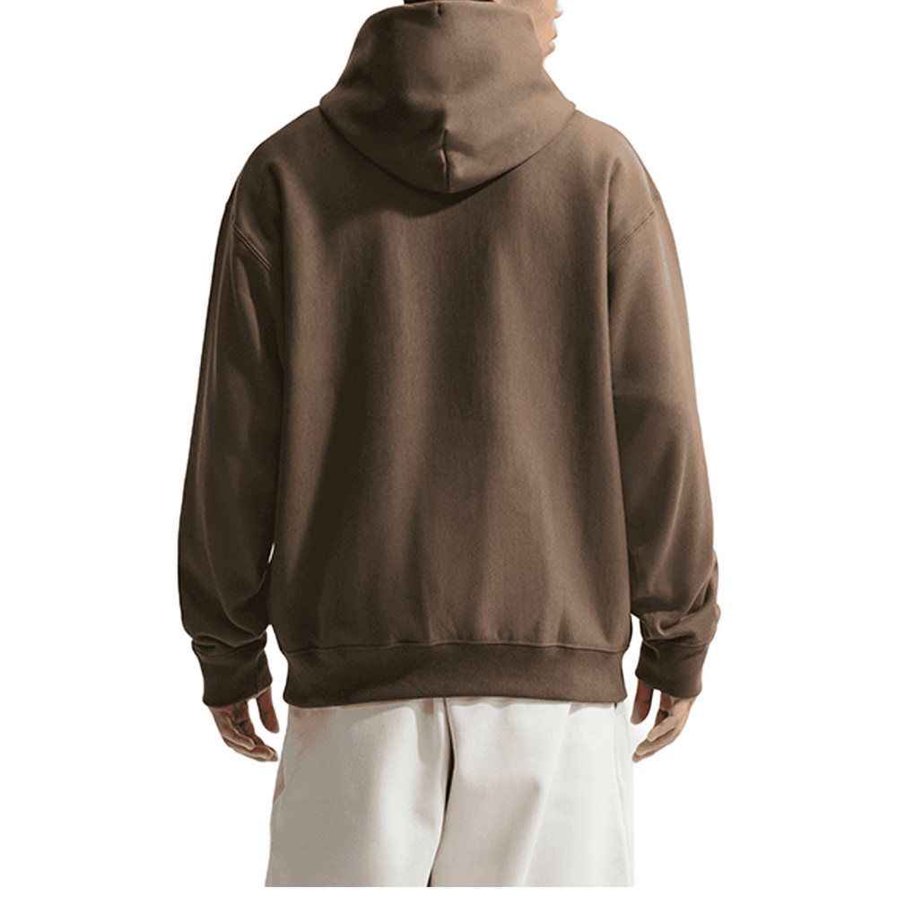SOLO SWOOSH HOODIE DARK HAZEL