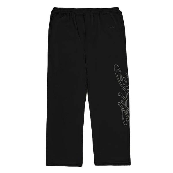 SIGNATURE WIDE PANT BLACK/ GREY