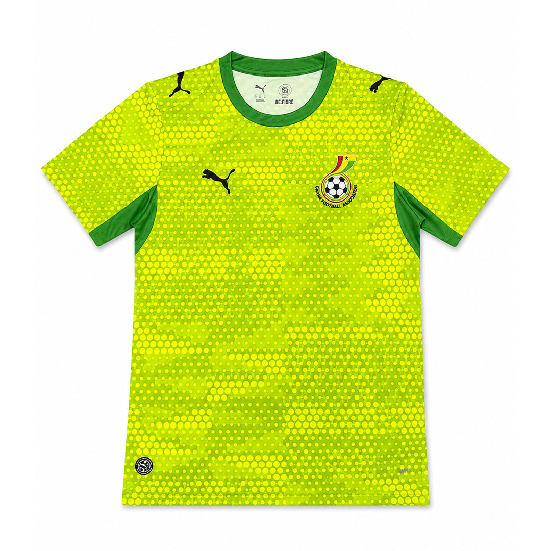 PUMA X GHANA X SALEHE BEMBURY REPLICA MATCH JERSEY LIME GREEN – NRML