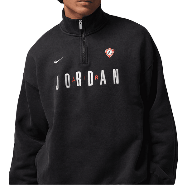 FLIGHT QUARTER ZIP LONG SLEEVE BLACK