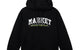 SUPER MARKET PULLOVER HOODIE WASHED BLACK