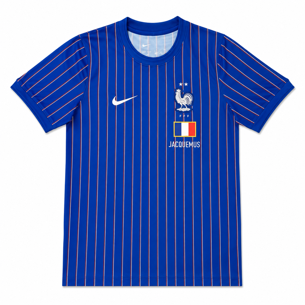 KIDS' FRANCE X JACQUEMUS PREMATCH JERSEY GAME ROYAL