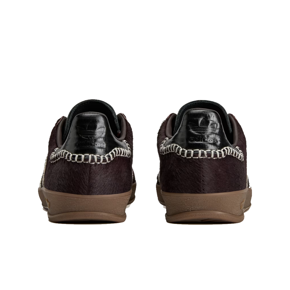 WALES BONNER X ADIDAS GAZELLE PONY SHOES AURORA COFFEE/ WONDER WHITE
