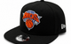 NEW YORK KNICKS 9FIFTY SNAPBACK BLACK & ORANGE/BLUE