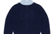 KNIT TRACK JACKET NAVY