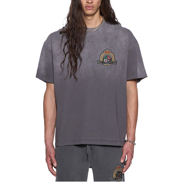 KREST EKCESS SHORT SLEEVE TEE CHARCOAL