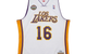 NBA LAKERS 08 PGASOL #16 WHITE JERSEY