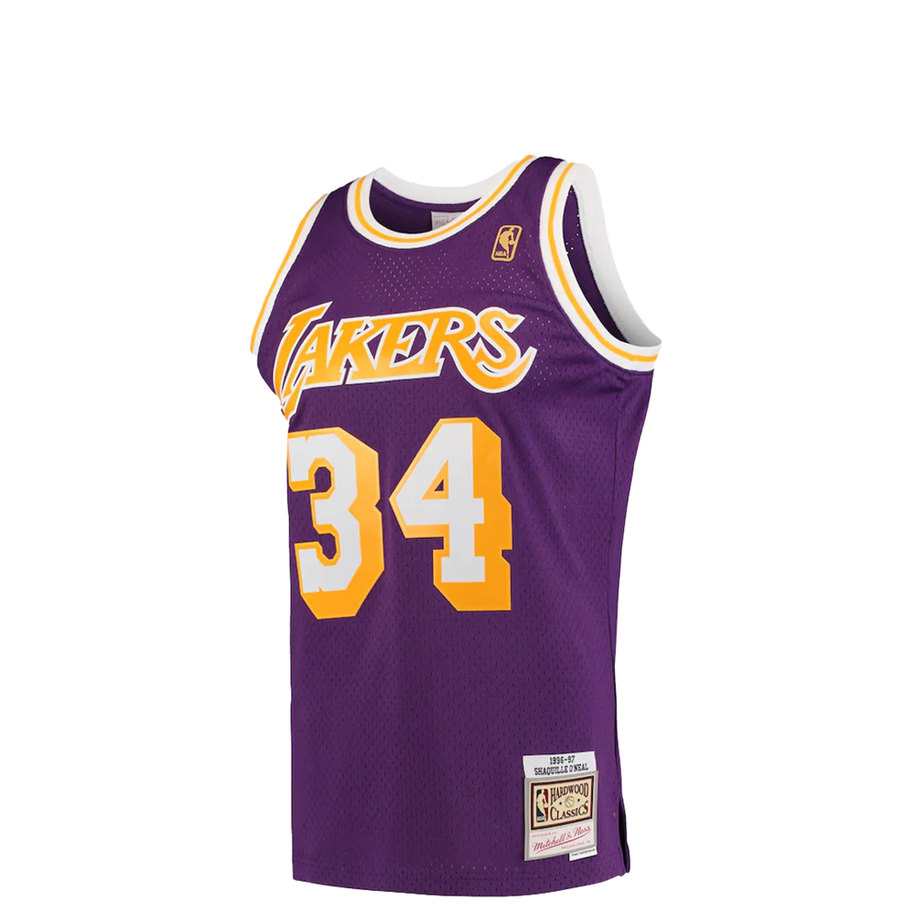 LOS ANGELES LAKERS SHAQUILLE O'NEAL #34 SWINGMAN JERSEY