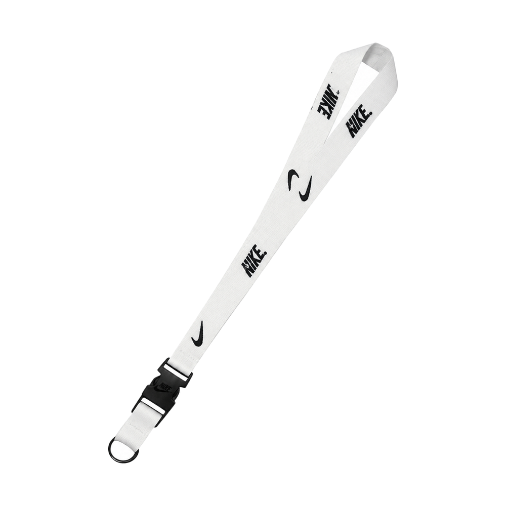 NIKE CLUB STANDARD LANYARD WHITE / BLACK