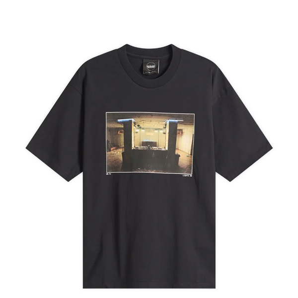 LIGHTS ON PHOTO T-SHIRT BLACK
