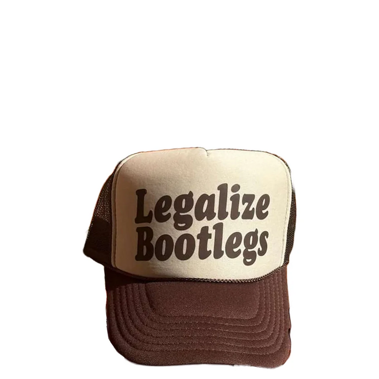 LEGALIZE BOOTLEGS TRUCKER HAT