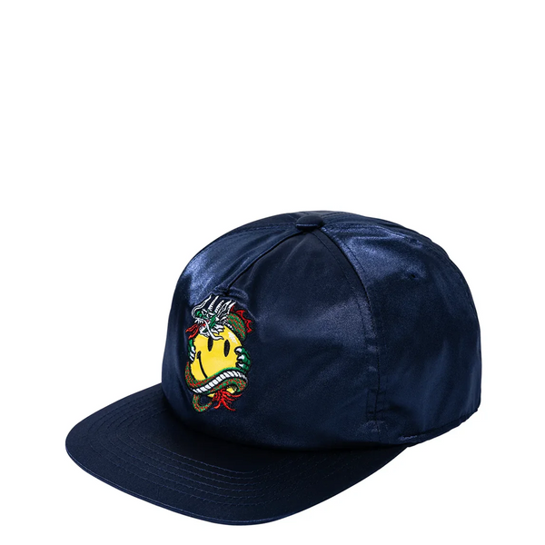 SMILEY SOUVENIR 5 PANEL HAT NAVY