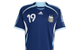 ARGENTINA AWAY MESSI JERSEY BLUE