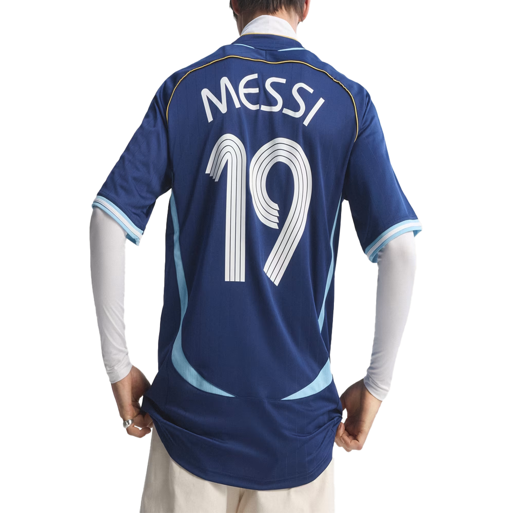 ARGENTINA AWAY MESSI JERSEY BLUE