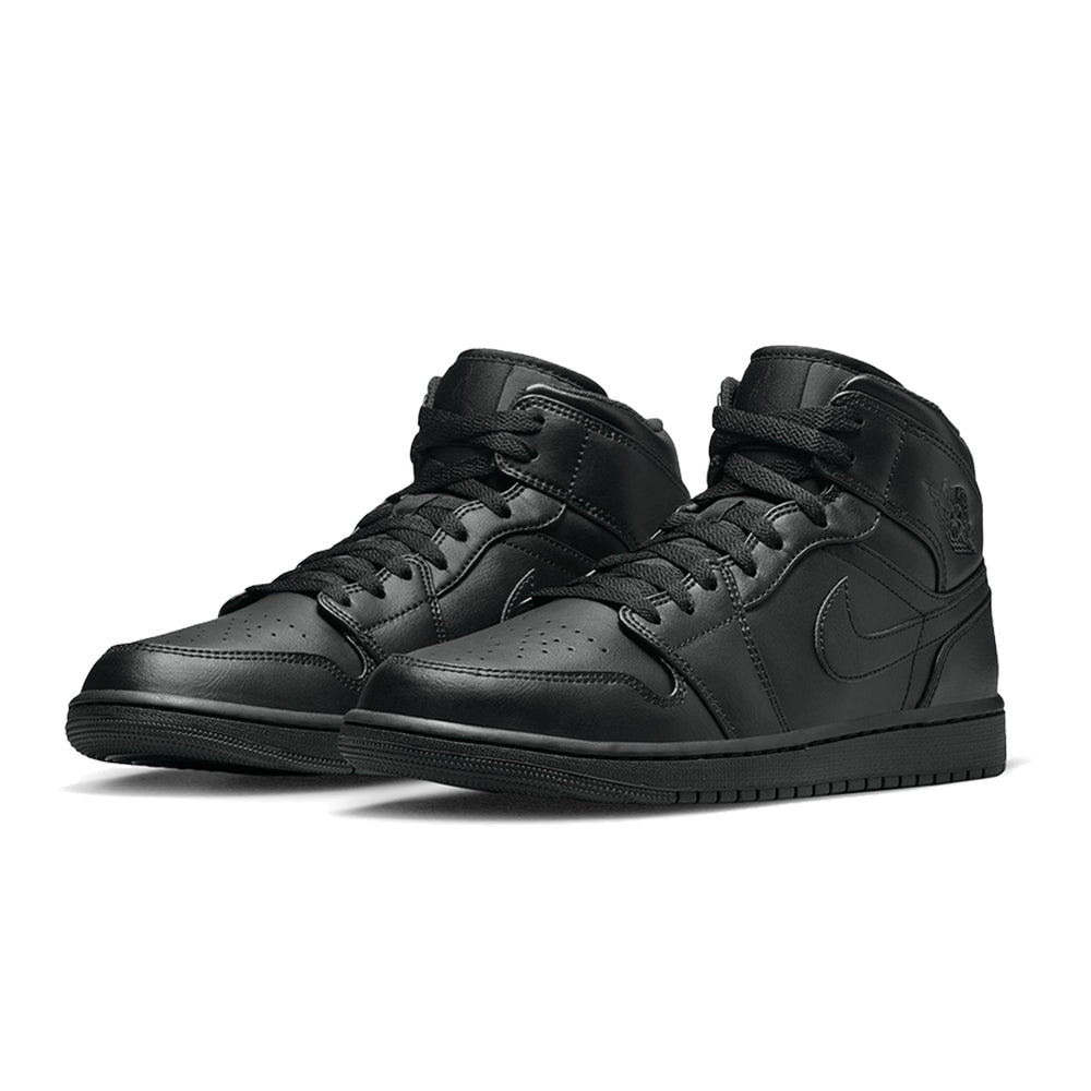 AIR JORDAN 1 MID TRIPLE BLACK