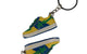 BAPESTA YELLOW/GREEN SNEAKER KEYCHAIN