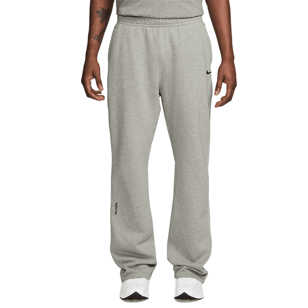 NOCTA OPEN HEM FLEECE PANTS HEATHER GREY
