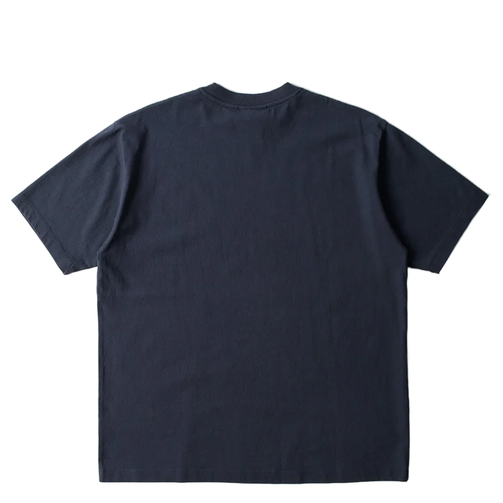 NO PARRA EVER T-SHIRT NAVY BLUE