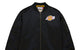 LIGHTWEIGHT SATIN BOMBER VINTAGE LOGO LA LAKERS