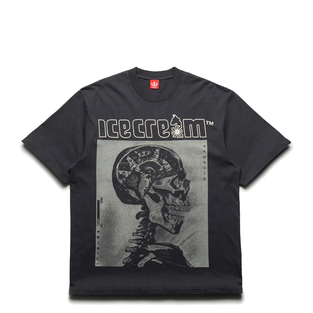 MONEY ON MY MIND SS KNIT TEE CHARCOAL ART (OVERSIZED)