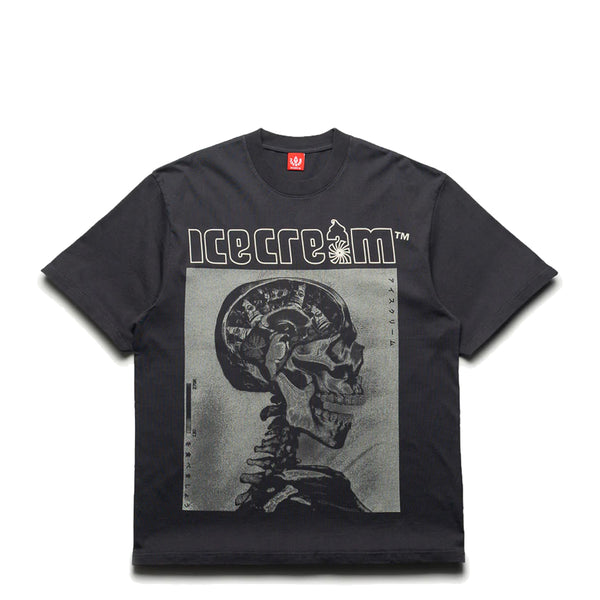 MONEY ON MY MIND SS KNIT TEE CHARCOAL ART (OVERSIZED)