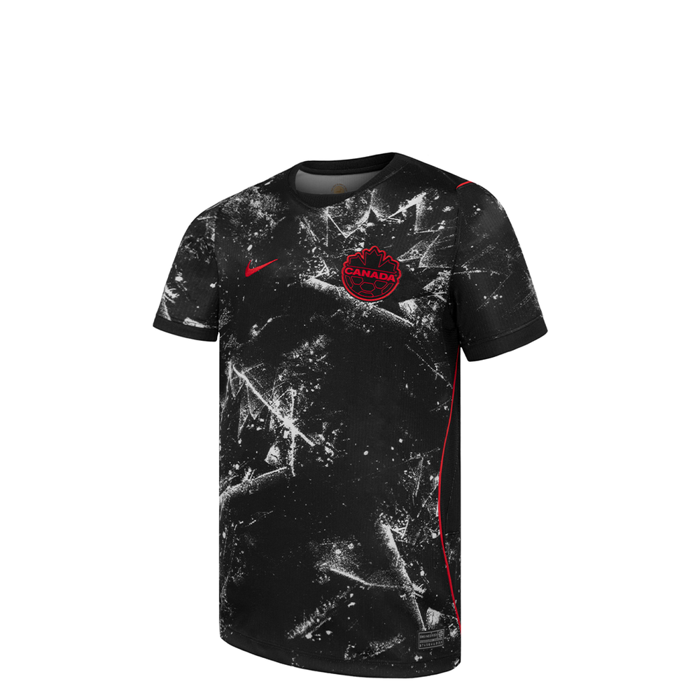 KID'S CANADA SOCCER STADIUM AWAY JERSEY BLACK
