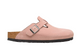 BOSTON SOFT FOOTBED SUEDE LEATHER PINK CLAY