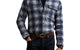 LONG SLEEVE KNIT FLANNEL CRUISE NAVY