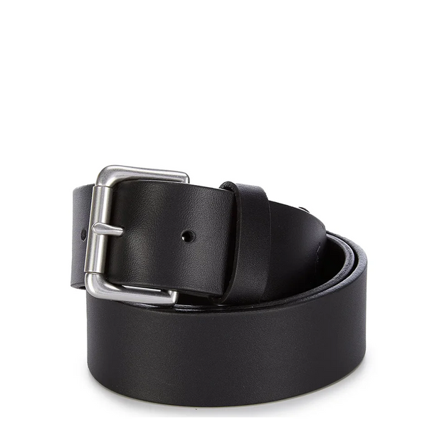 FULL GRAIN LEATHER BELT BLACK