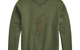 LEATHER PONY DOUBLE KNIT SWEATSHIRT THERMAL GREEN