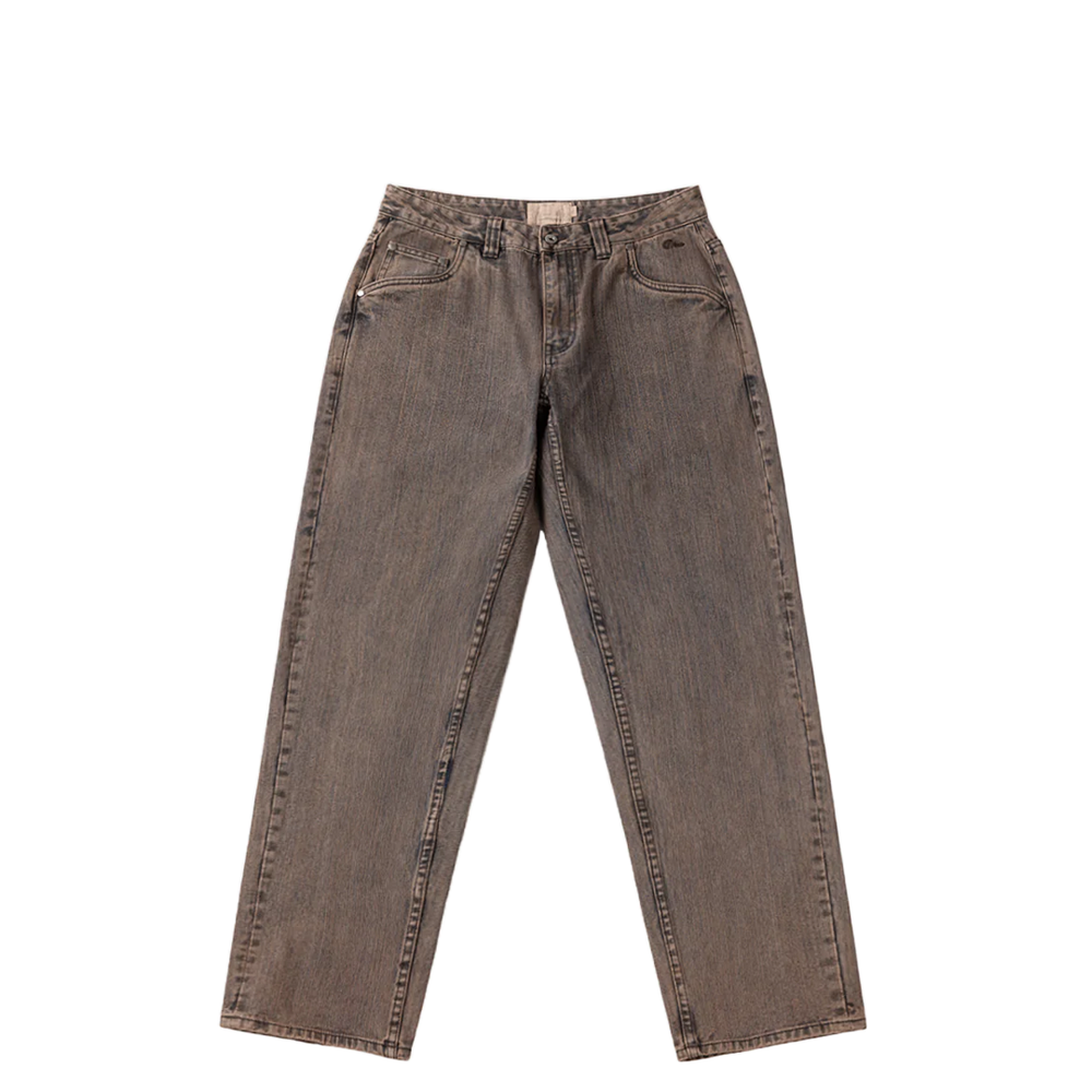 RELAXED DENIM PANTS PREMIUM BROWN