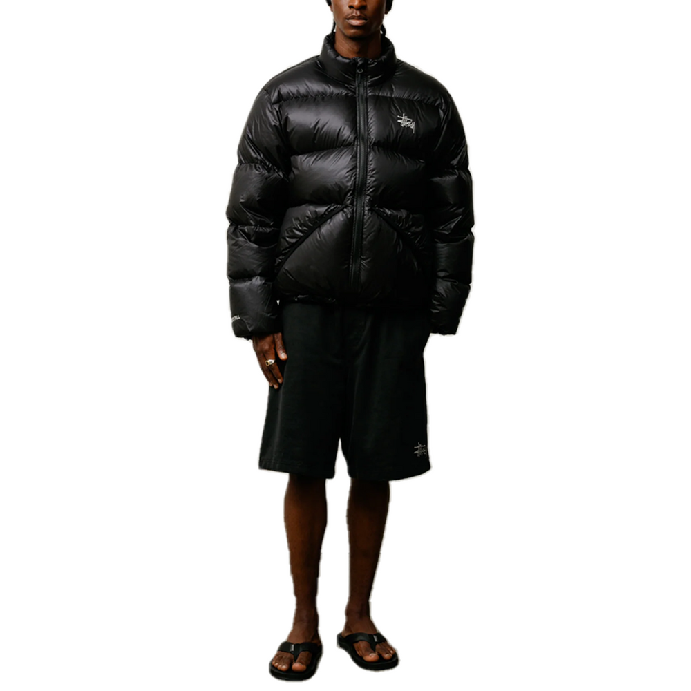 MICRO RIPSTOP DOWN JACKET BLACK