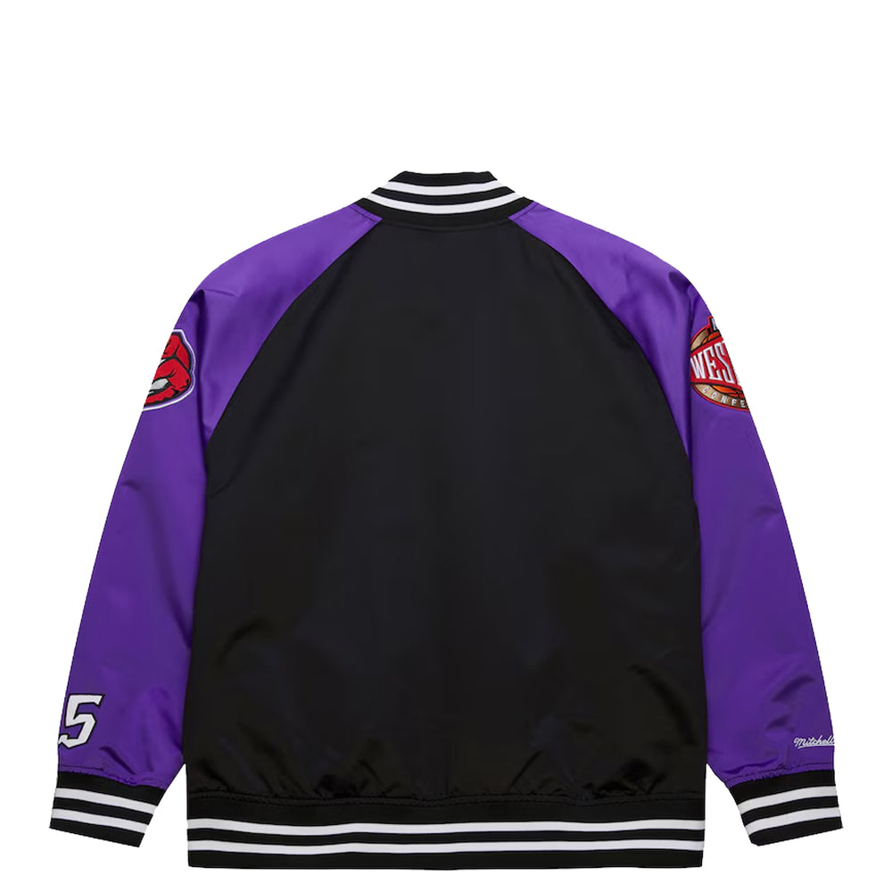 TORONTO RAPTORS SATIN FULL SNAP VINCE CARTER JACKET