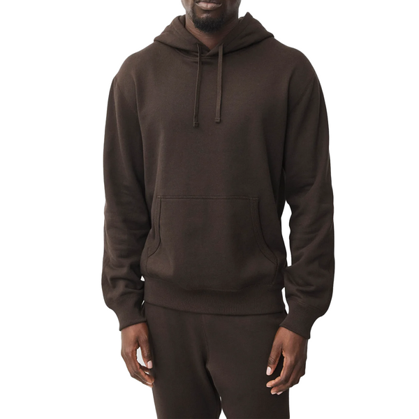 MIDWEIGHT TERRY STANDARD HOODIE COFFEE