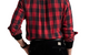CLASSIC FIT PLAID DOUBLE-FACED SHIRT RED