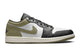 AIR JORDAN 1 LOW BLACK TOE MEDIUM OLIVE