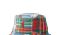 REVERSIBLE TWILL-FLANNEL BUCKET HAT