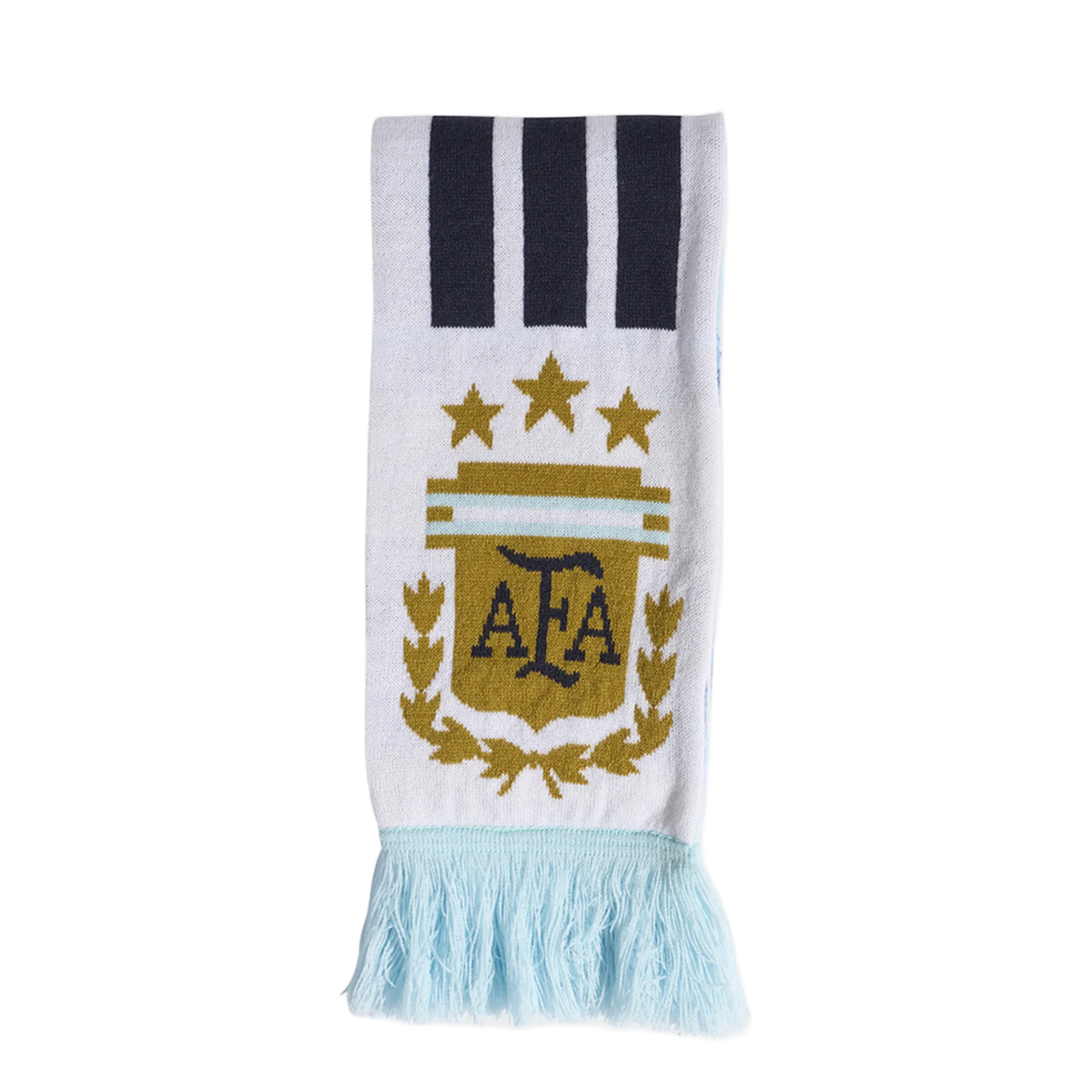 ARGENTINA SCARF ICE BLUE/WHITE
