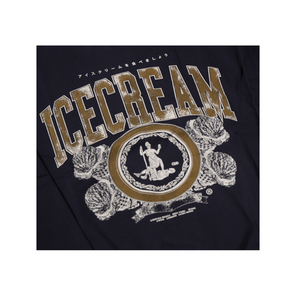 COLLEGE SWEATSHIRT BLACK IRIS
