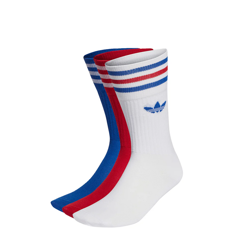 CHAUSSETTES ADIDAS SOLID CREW 3 PAIRES 