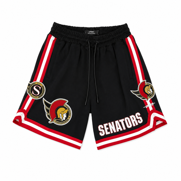 OTTAWA SENATORS SHORTS BLACK / RED