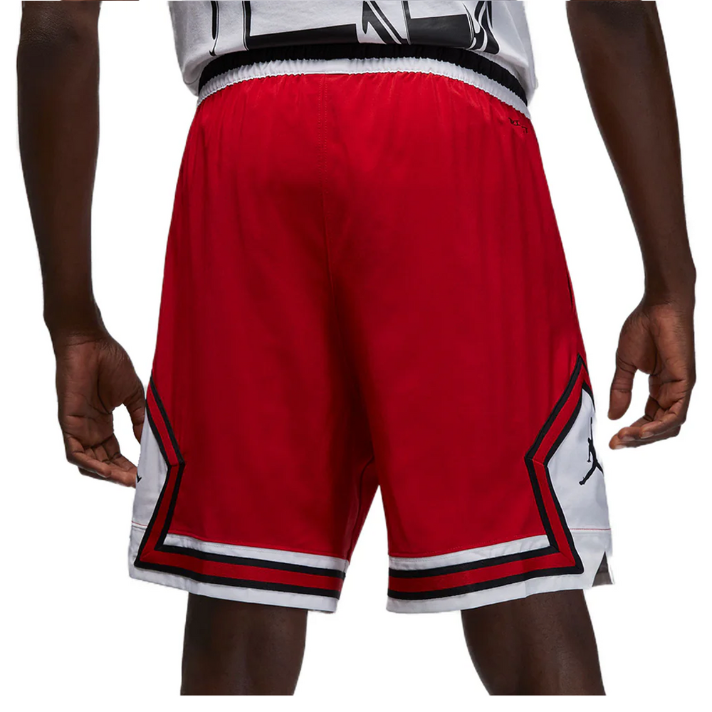 JORDAN DRI FIT DIAMOND SHORTS GYM RED