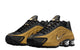 WOMEN'S SHOX R4 BLACK/METALLIC GOLD